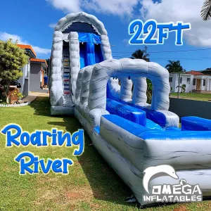 22FT Roaring River Splash Water Slide